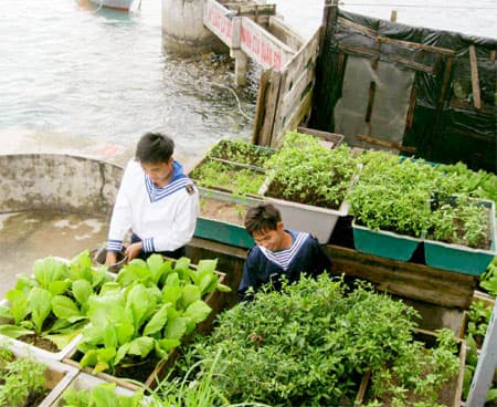 Gặp và ghi ở tuyến giữa Trường Sa