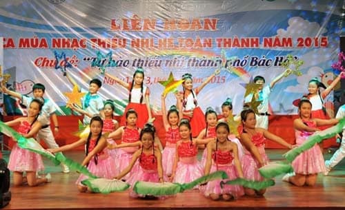 Liên hoan ca múa nhạc hè “Tự hào thiếu nhi Thành phố Bác Hồ”