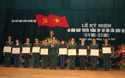 Tạp chí Hậu cần tổ chức kỷ niệm 60 năm truyền thống