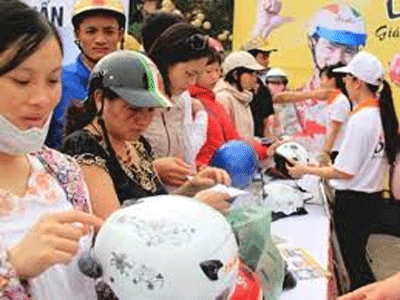 CHẶN NGUỒN CUNG MŨ BẢO HIỂM KÉM CHẤT LƯỢNG