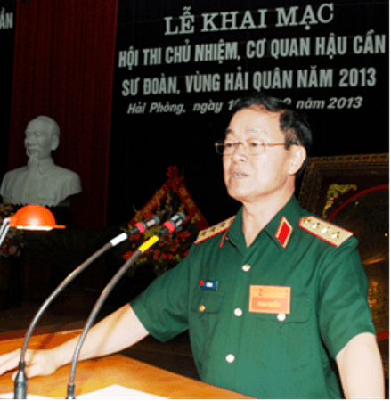 Hội thi chủ nhiệm, cơ quan hậu cần sư đoàn, vùng hải quân năm 2013