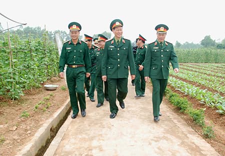 Một số hình ảnh hoạt động của Tổng cục Hậu cần