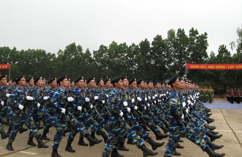 Tổng duyệt diễu binh chào mừng Đại lễ 1000 năm Thăng Long-Hà Nội