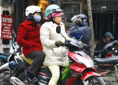 Hà Nội trong giá rét