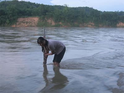 Nữ trạm trưởng thủy văn miền tây xứ Nghệ