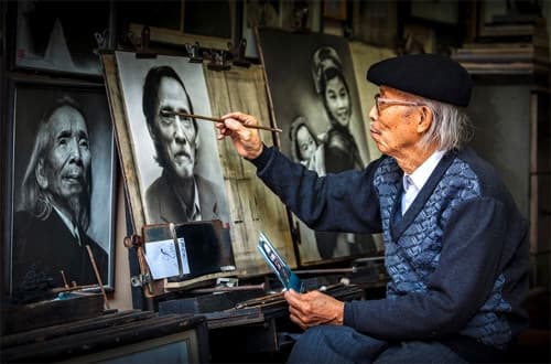 Khắc họa Thủ đô bằng ảnh chân dung và cuộc sống người Hà Nội